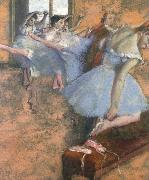 Edgar Degas Ballet class oil painting reproduction